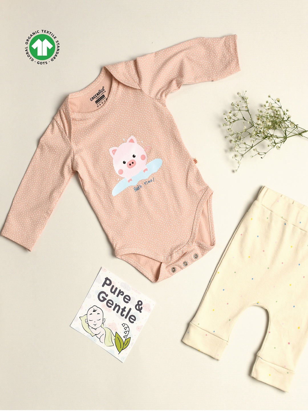

GREENDIGO Unisex Kids Multi Clothing Set, Pink