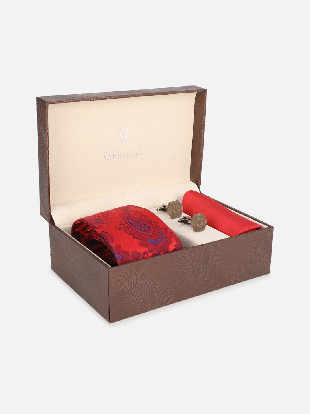 

Van Heusen Men Red Accessory Gift Set