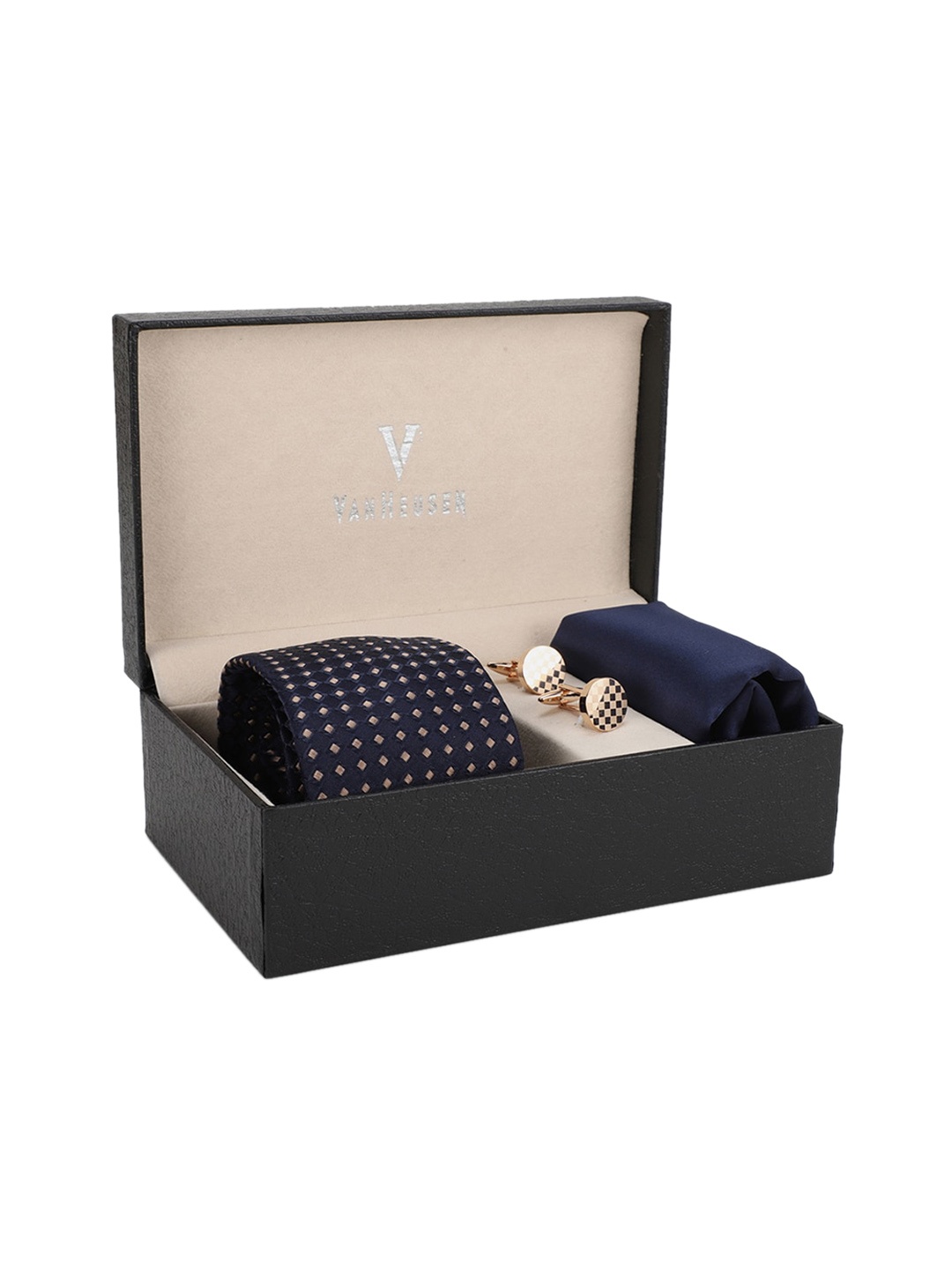 

Van Heusen Men Navy Blue Accessory Gift Set