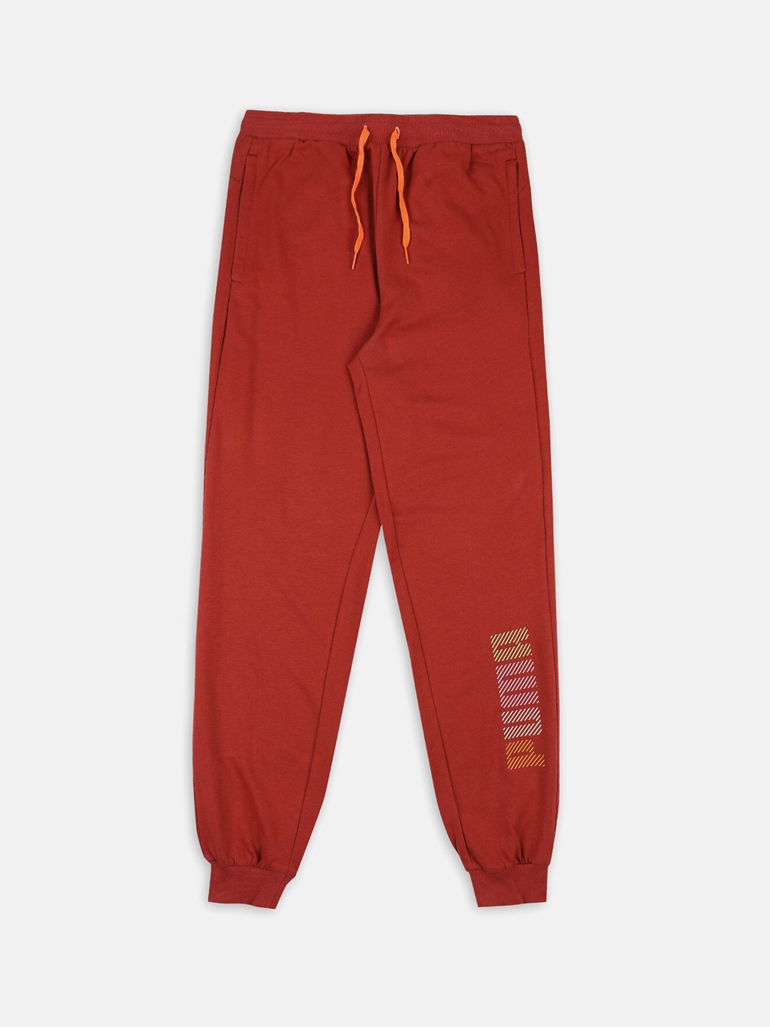 

Puma Boys Multicolor Graphic Regular Fit Youth Pants, Red