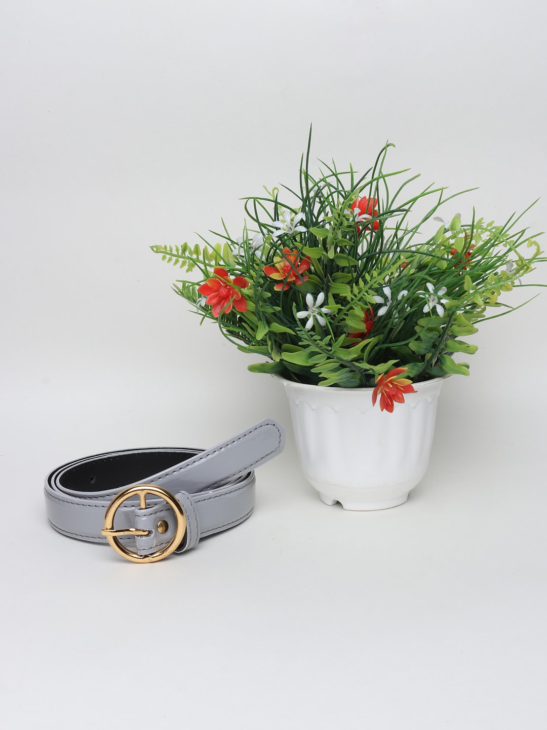 

Swiss Design Women Grey Belts