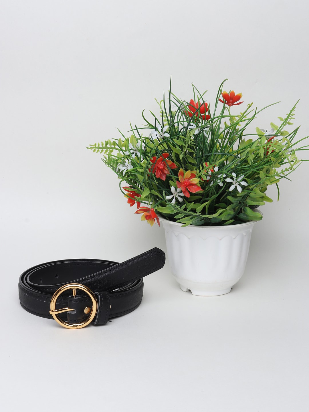 

Swiss Design Women Black Belt