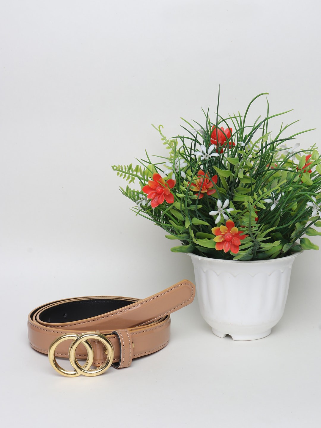 

Swiss Design Women Tan Belt