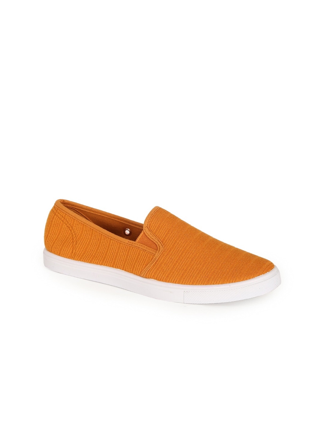 

rubi Women Orange Slip-On Sneakers