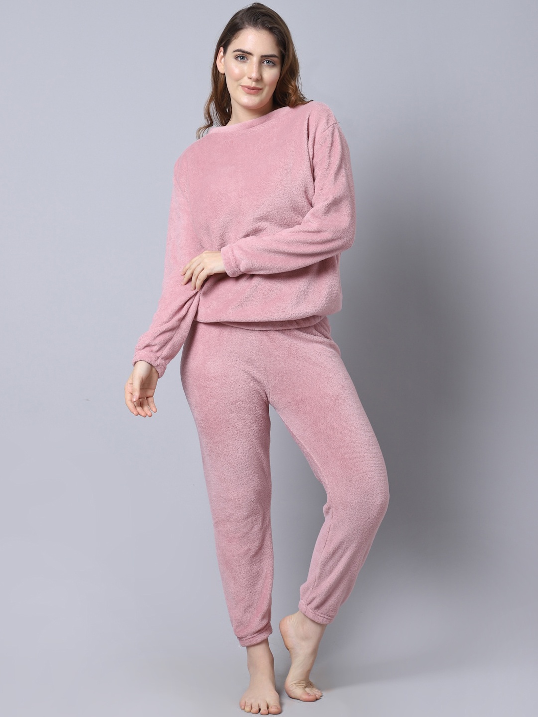 GRACIT Women Orange Night suit