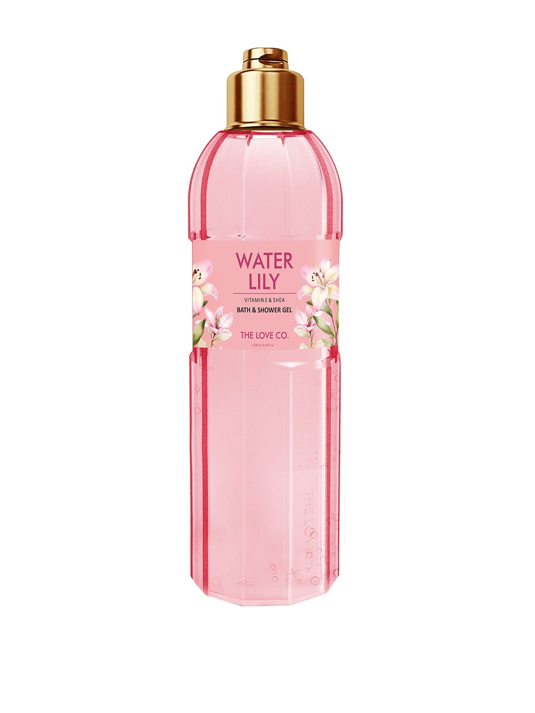 

THE LOVE CO. Water Lily Bath & Shower Gel, Pink