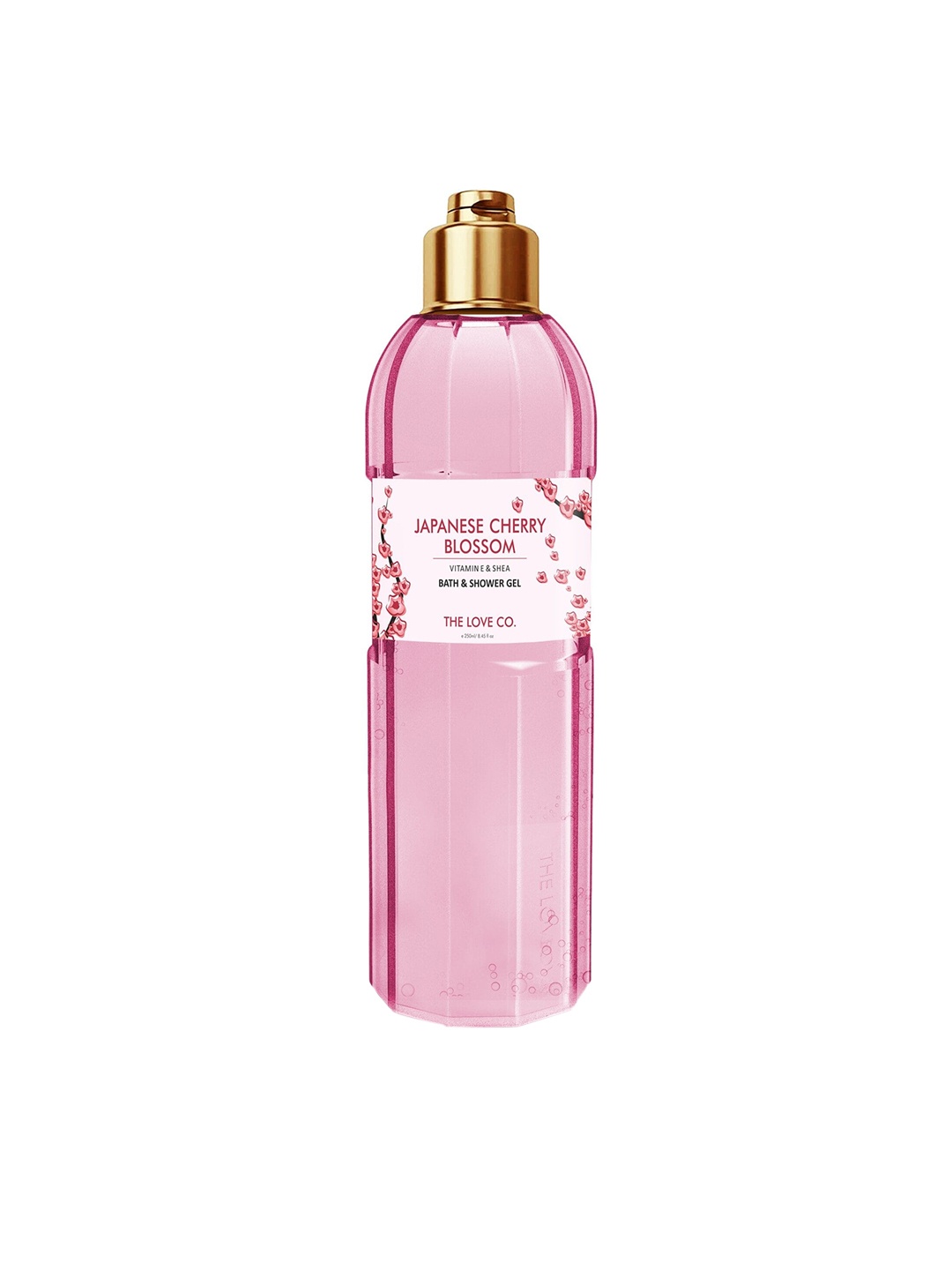

THE LOVE CO. Adults Pink Luxury Japanese Cherry Blossom Bath & Shower Gel 250ML
