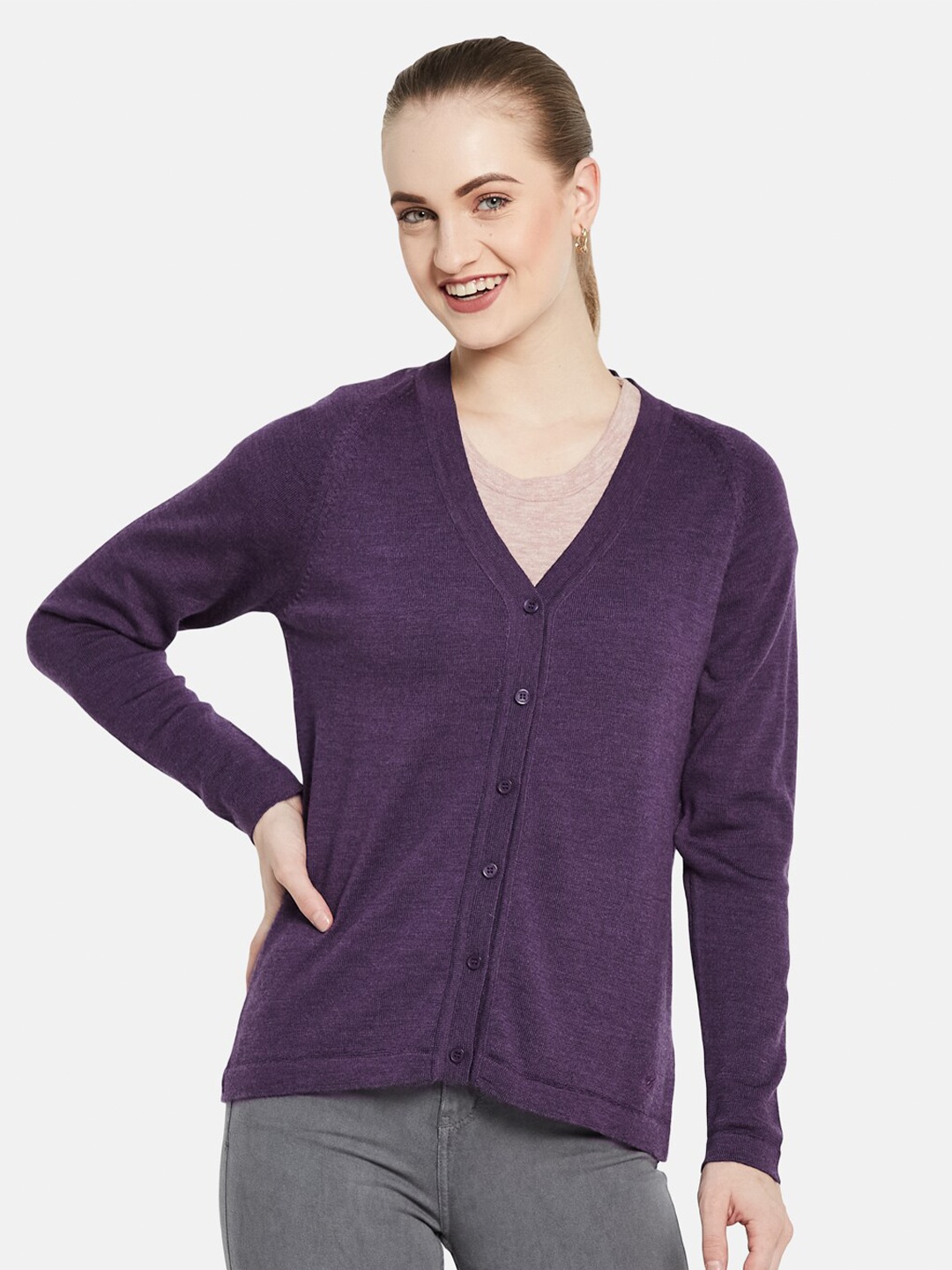 

Monte Carlo Women Violet Cardigan