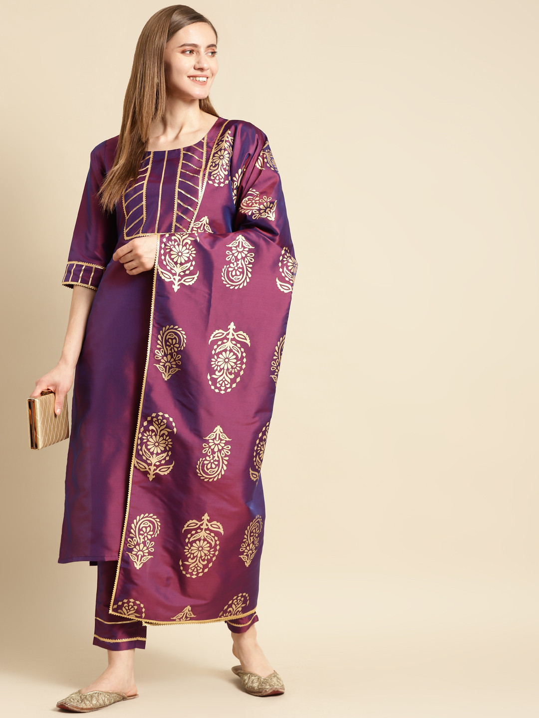 

Gerua By Libas, Purple