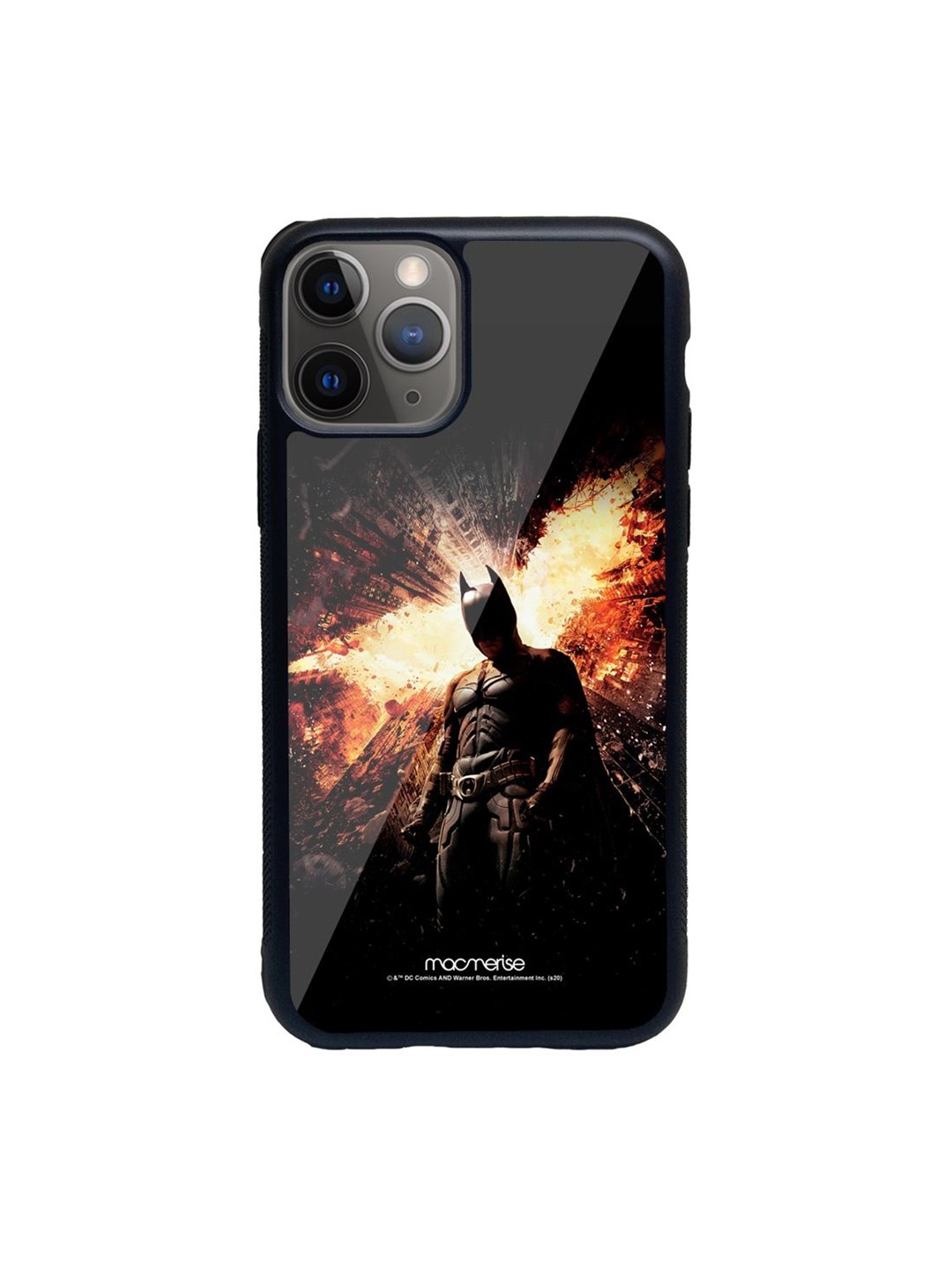 

macmerise Black Printed Iphone 11 Pro Back Case