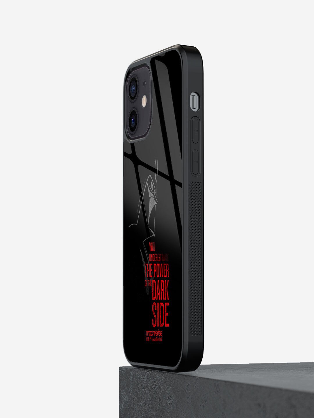 

macmerise Black & Red The Dark Side iPhone 12 Mini Mobile Phone Case, Multi