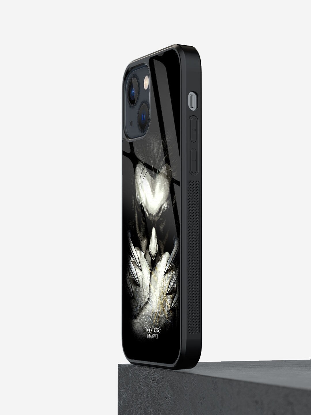 

macmerise Black & Grey The Dark Claws Rises iPhone 13 Back Case