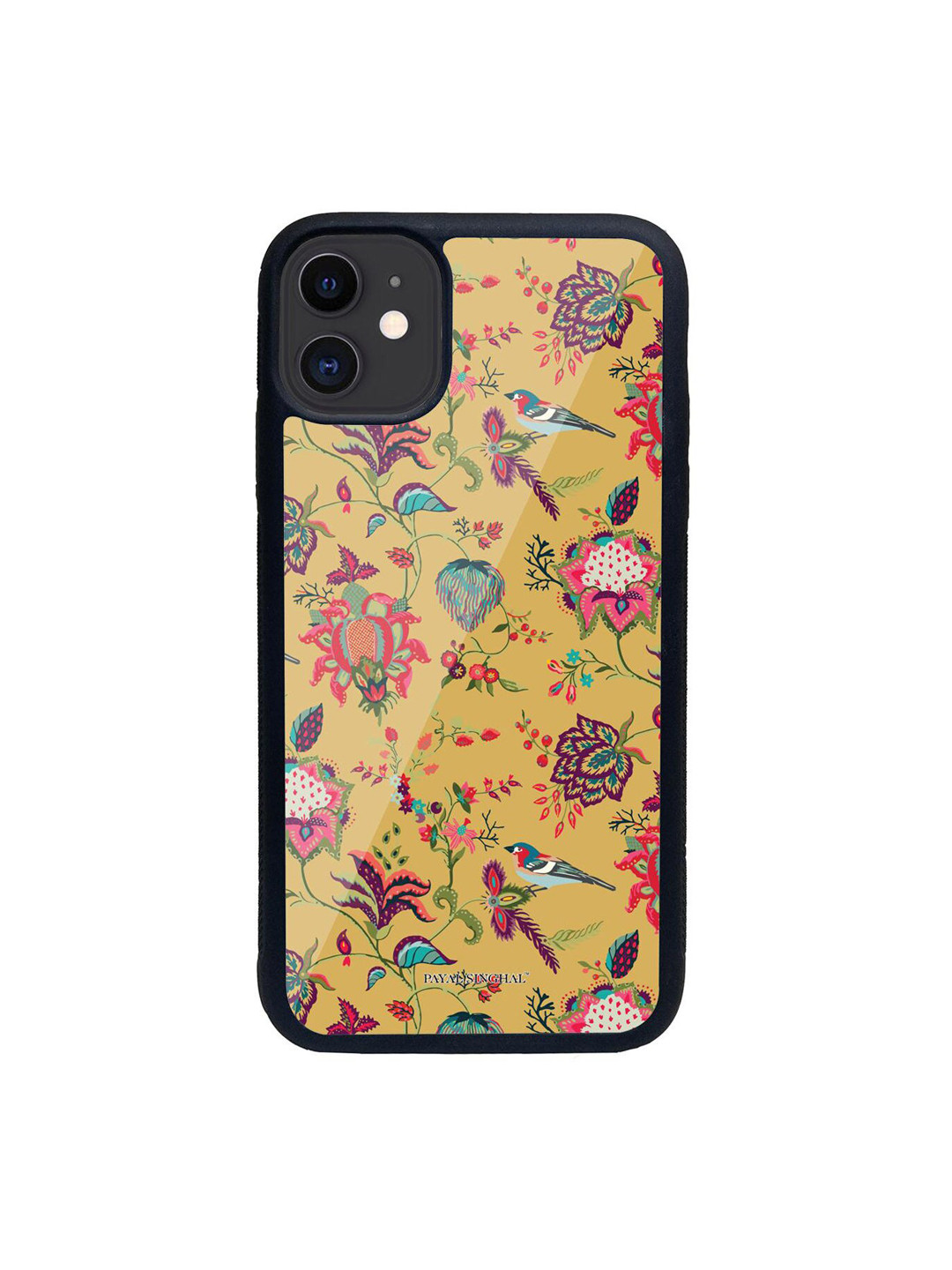 

macmerise Mustard Printed Iphone 11 Back Case