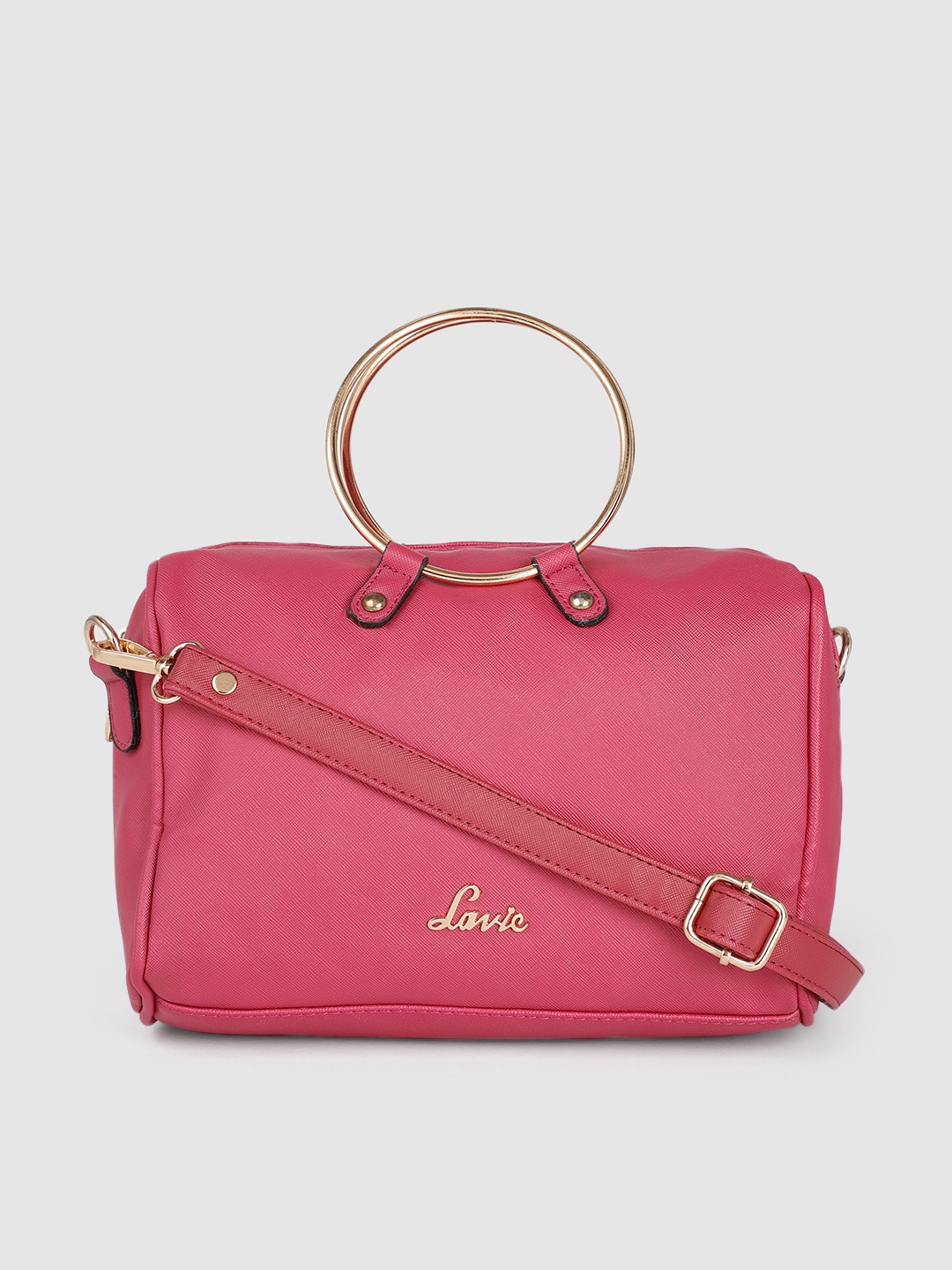 

Lavie Pink XONNERUT Structured Handheld Bag