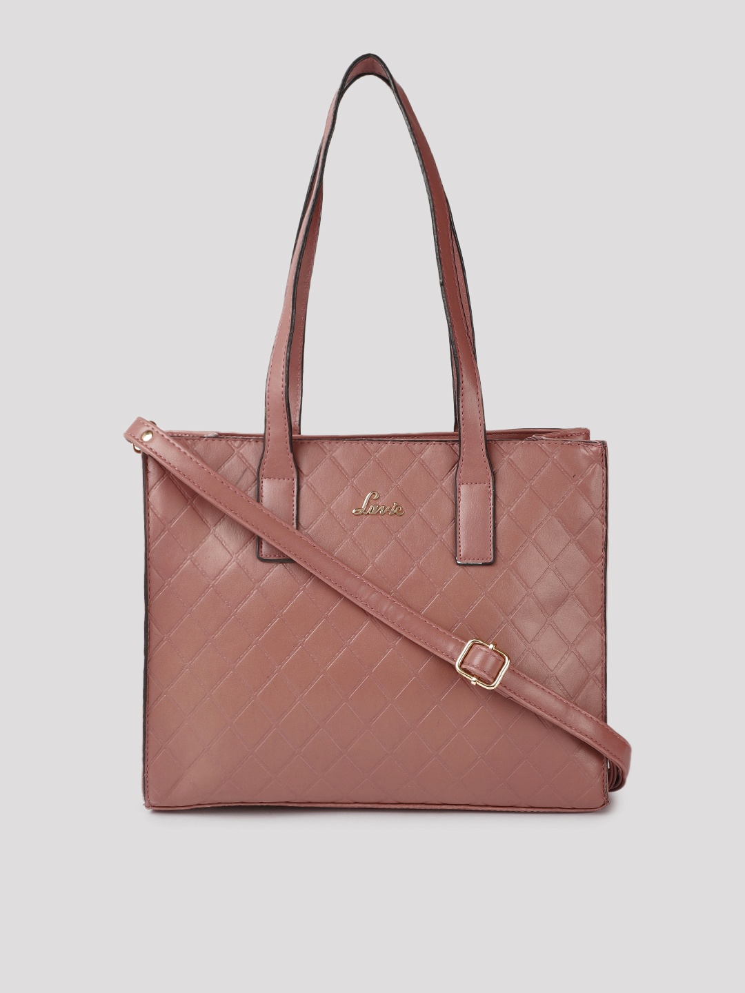 

Lavie Pink Quilted Shoulder Bag