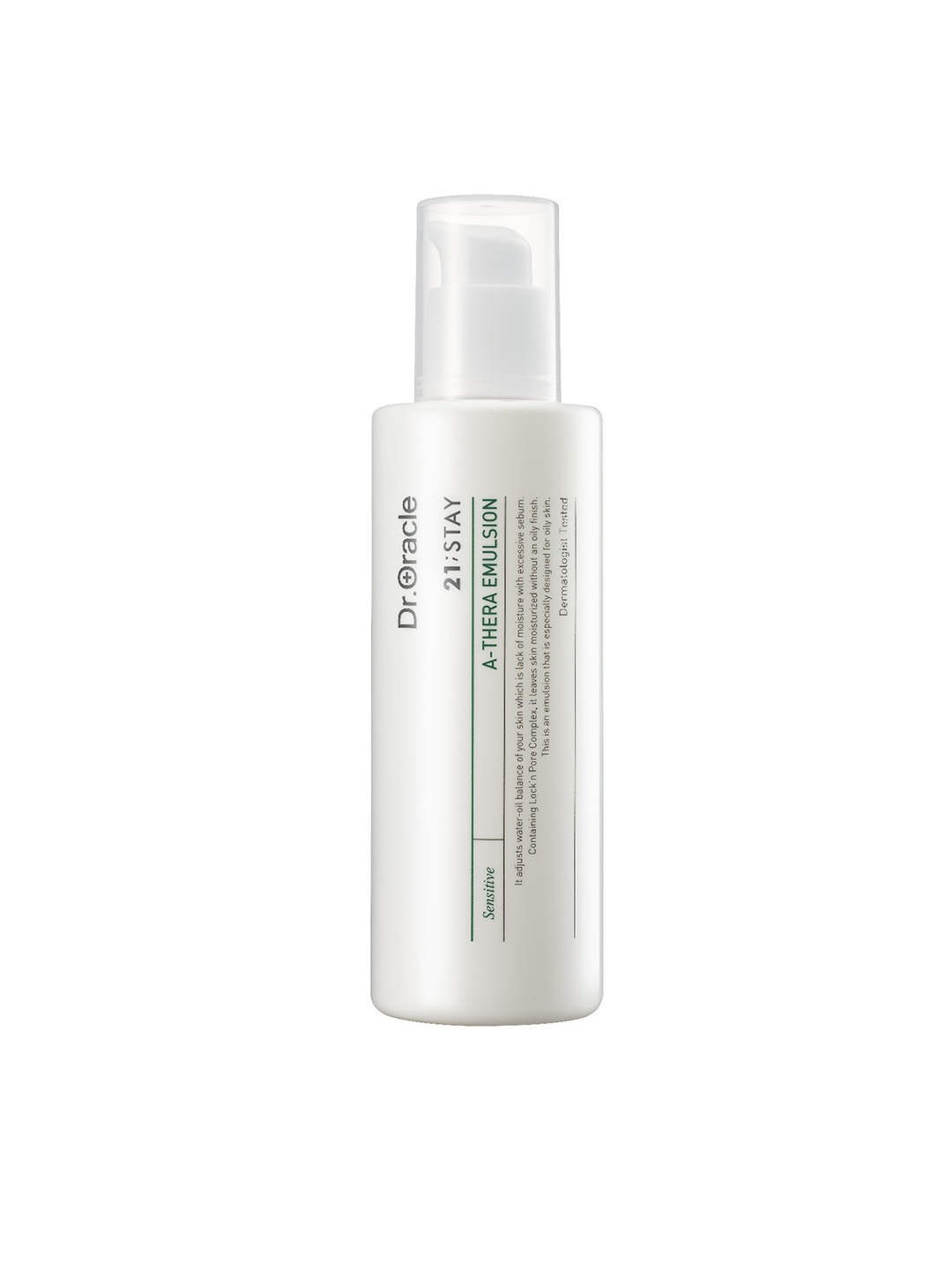 

Dr. Oracle 21 Stay A-Thera Oil Free Emulsion Lotion For Sensitive Skin - 120 ml, White