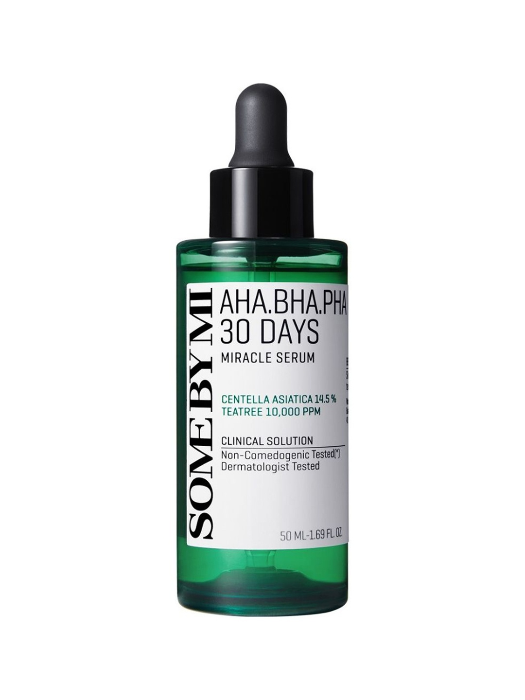 

SOME BY MI Dermatologist Tested AHA BHA PHA 30 Day Miracle Face Serum - 50ml, Green