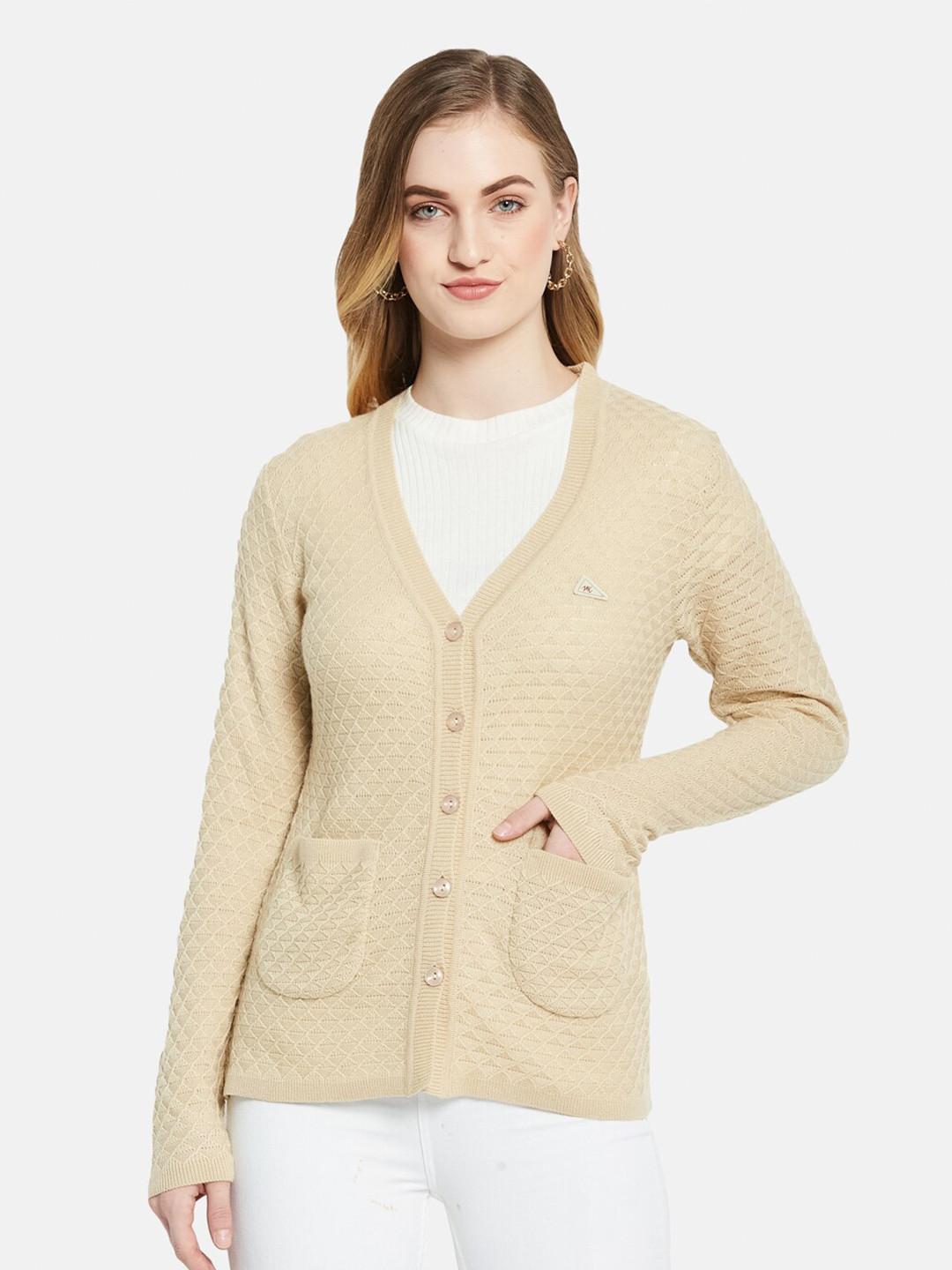 

Monte Carlo Women Brown Cardigan