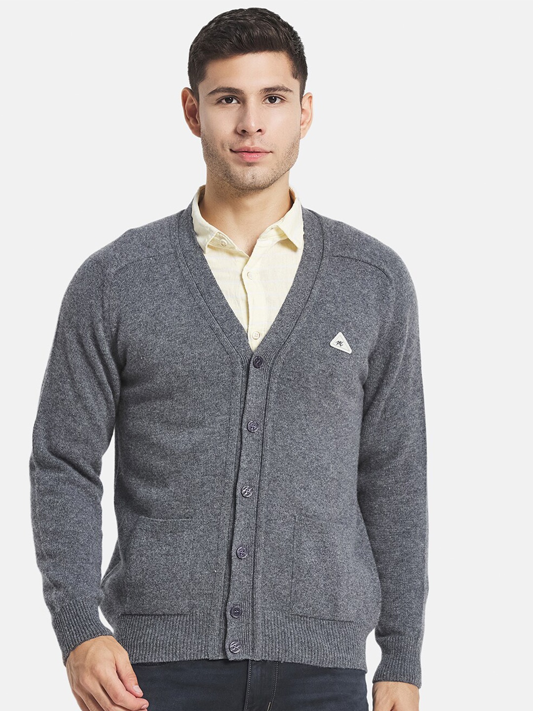 

Monte Carlo Men Grey Cardigan