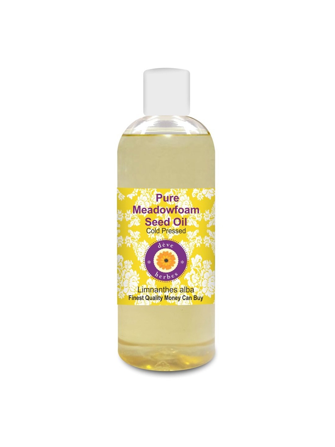 

Deve Herbes Natural Therapeutic Grade Cold Pressed Pure Meadowfoam Seed Oil - 200 ml, Yellow
