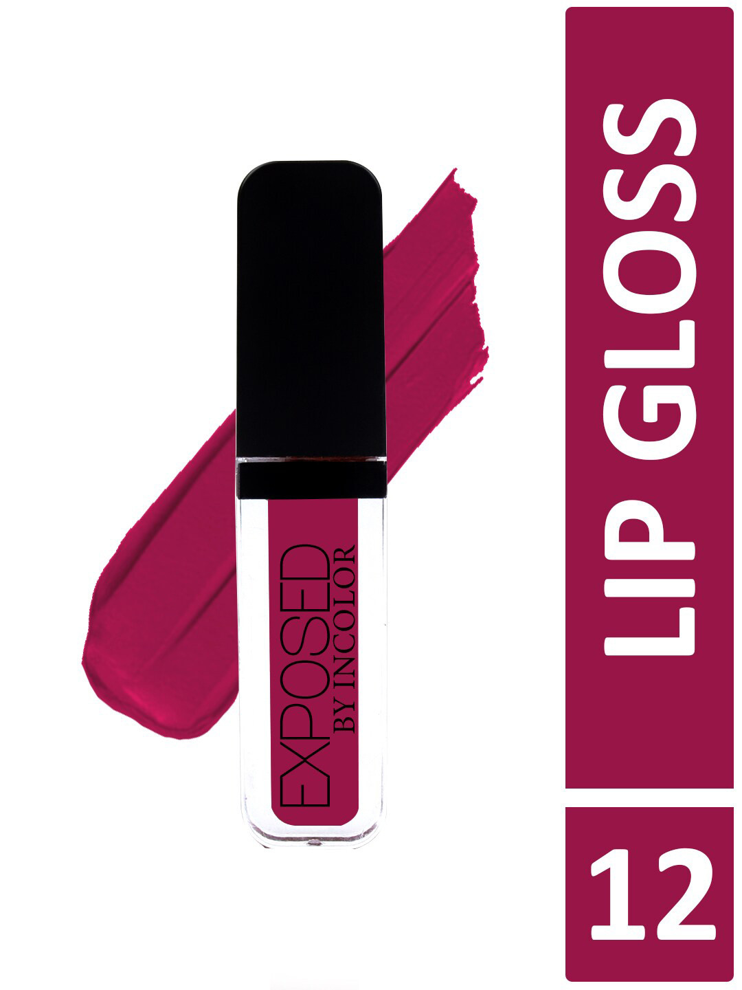 

INCOLOR Exposed Long-Lasting Soft Matte Lip Gloss 6ml - Shade 12, Pink
