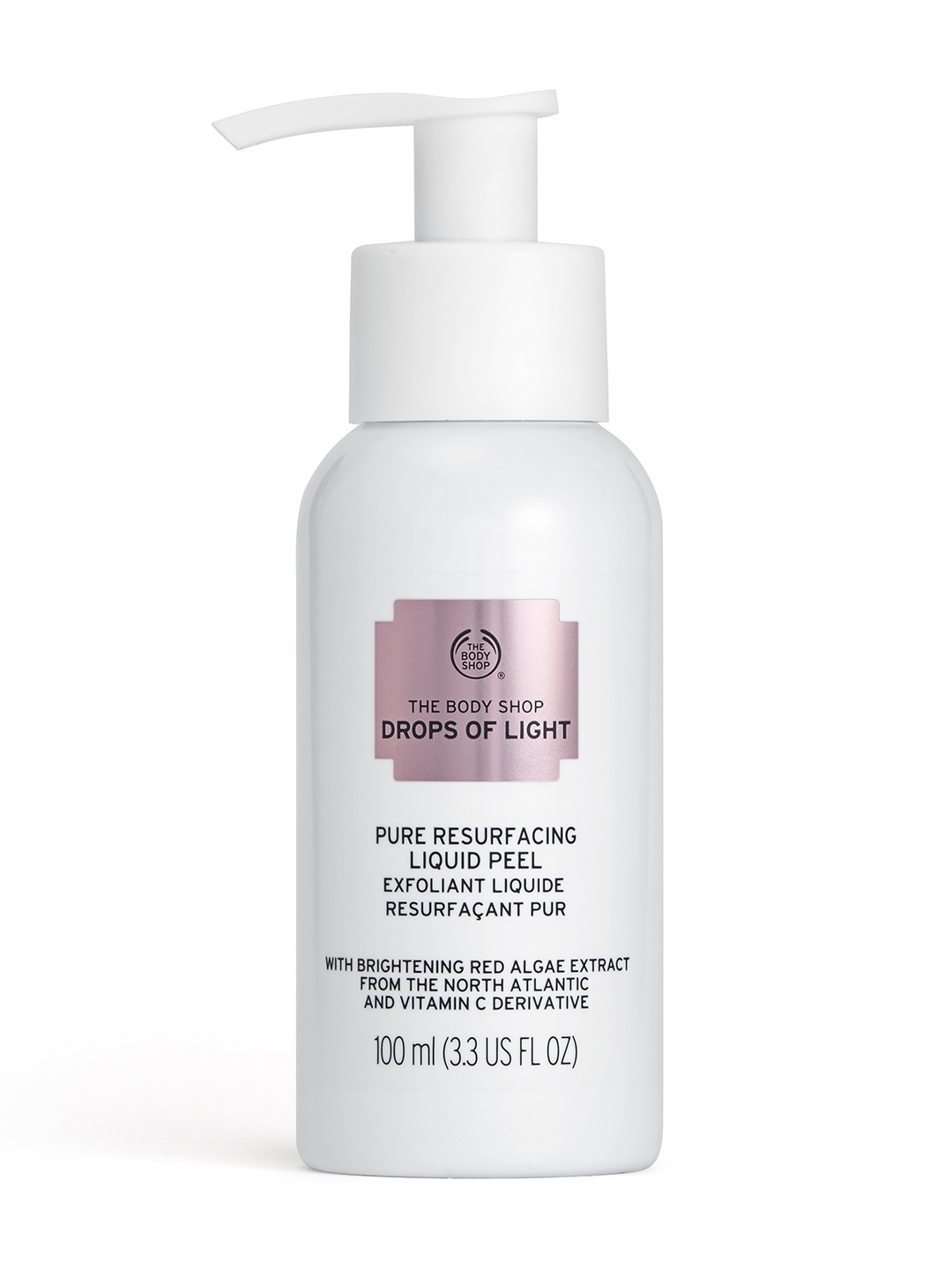 

THE BODY SHOP Drops Of Light Pure Resurfacing Sustainable Liquid Peel 100ml, White