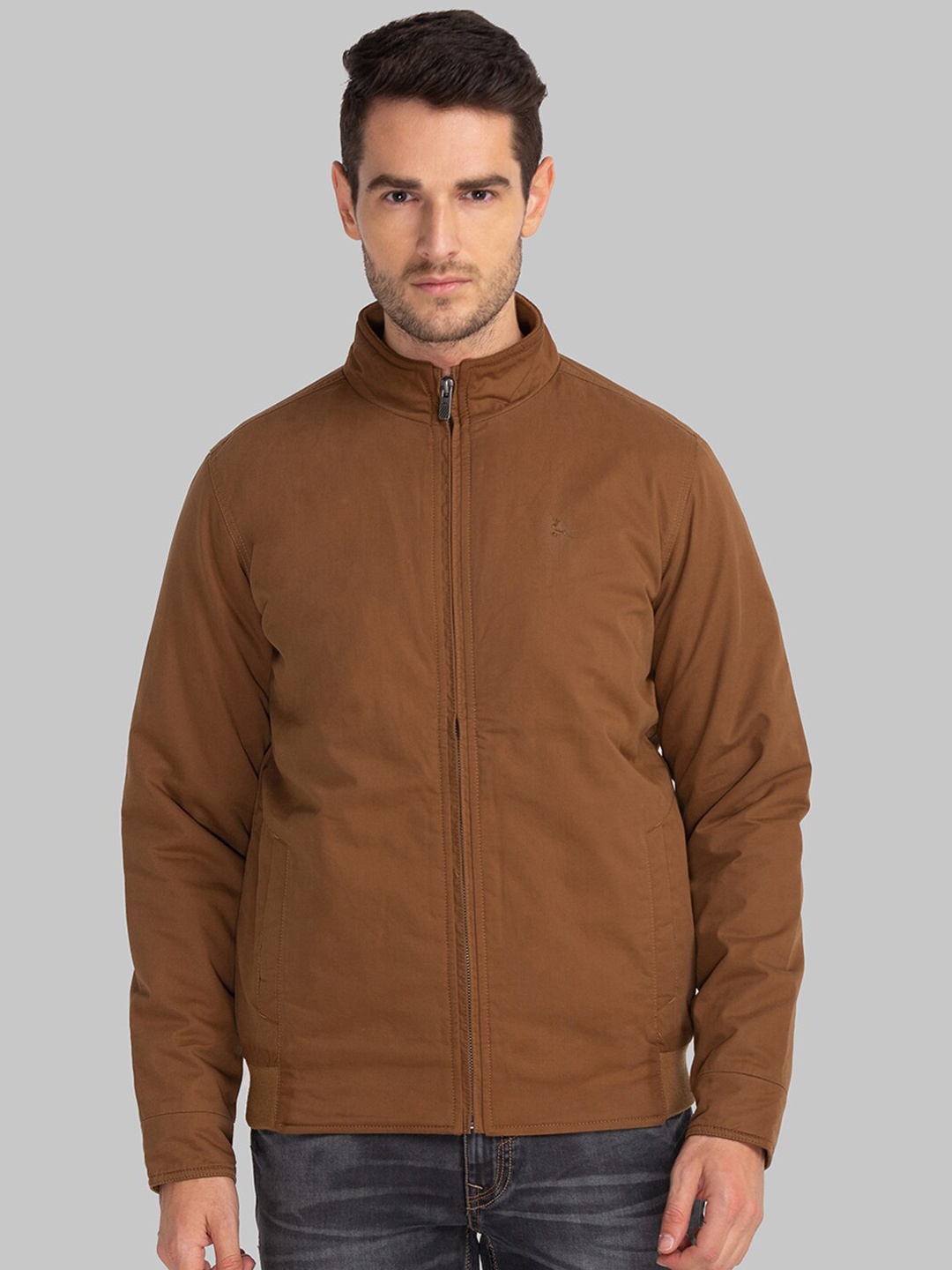 

Parx Men Khaki Padded Jacket