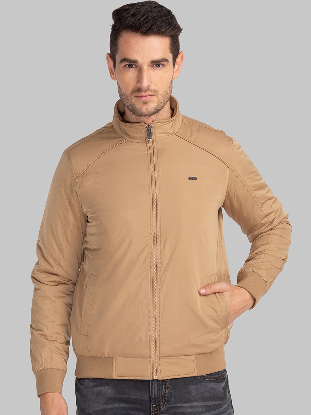 

Parx Men Khaki Padded Jacket