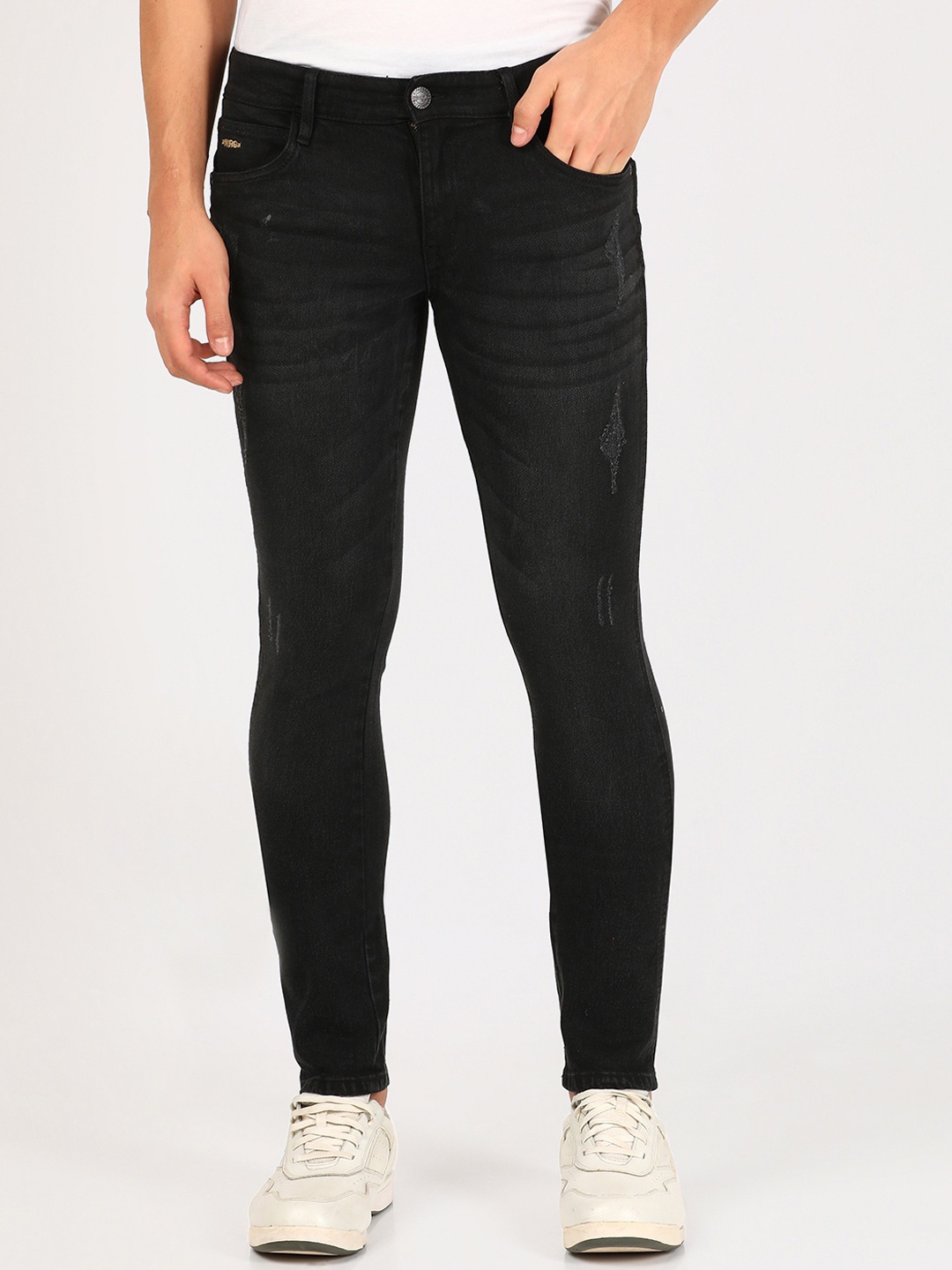 

Wrangler Men Blue Vegas Skinny Fit Light Fade Stretchable Jeans