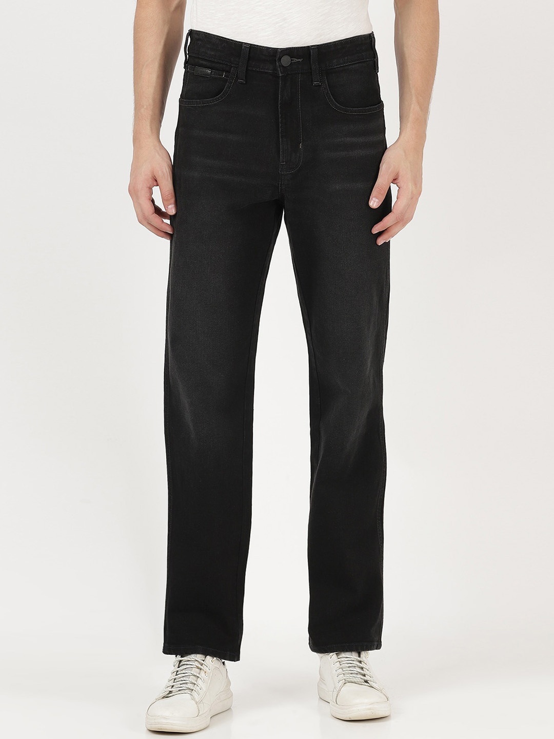 

Wrangler Men Black Stretchable Jeans