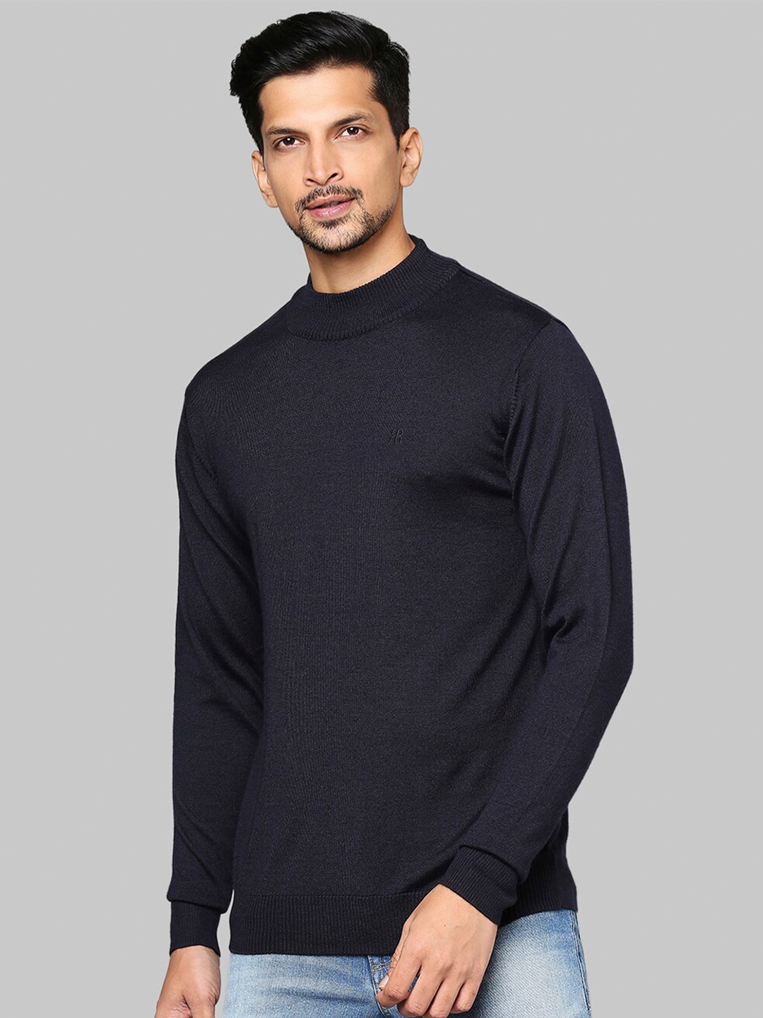 

Raymond Men Navy Blue Pullover