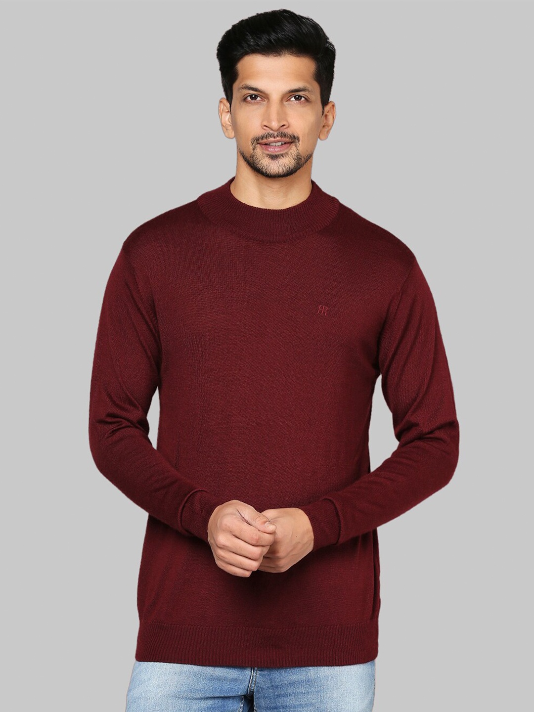 

Raymond Men Maroon Pullover
