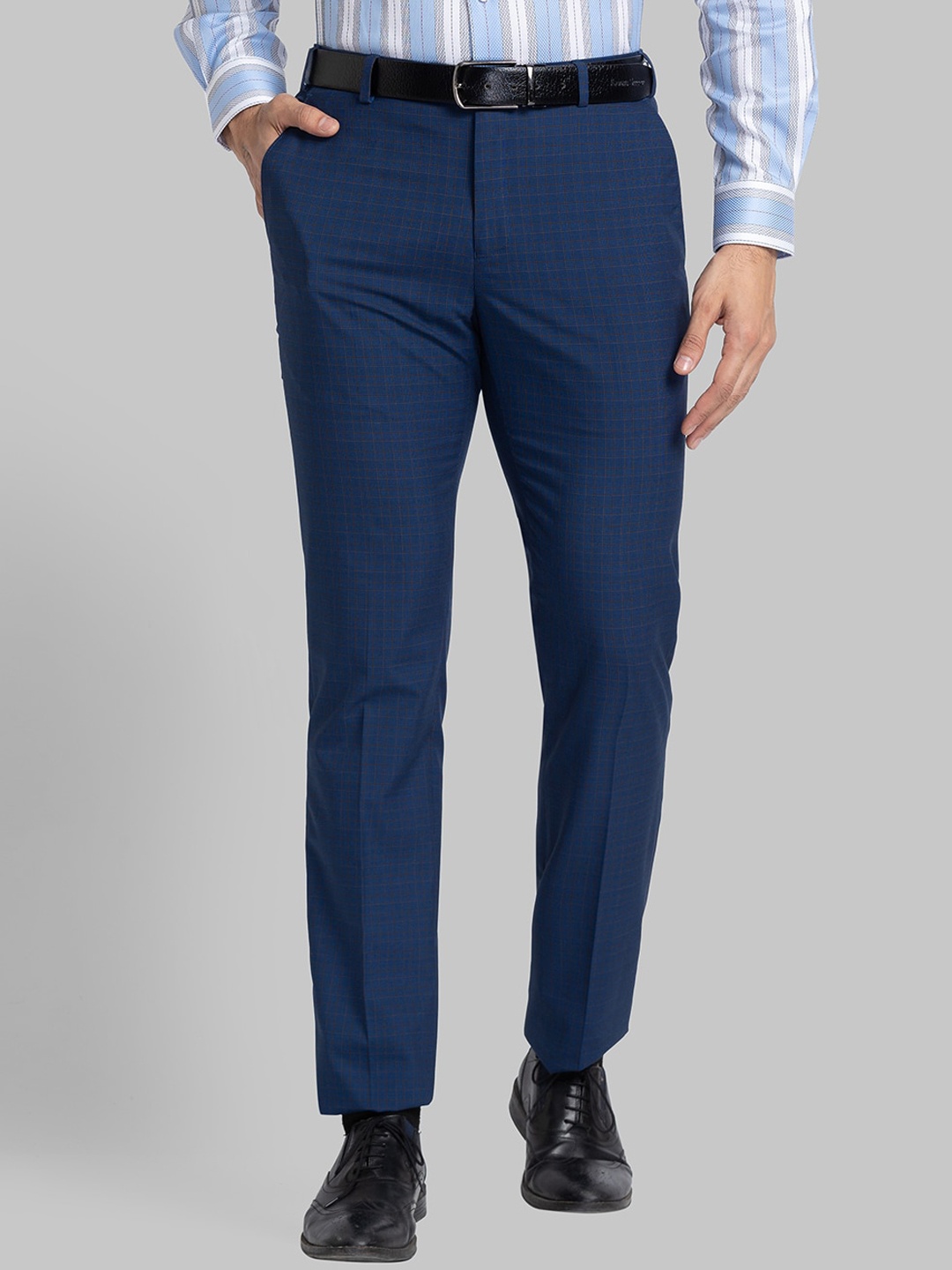 

Raymond Men Blue Formal Trousers