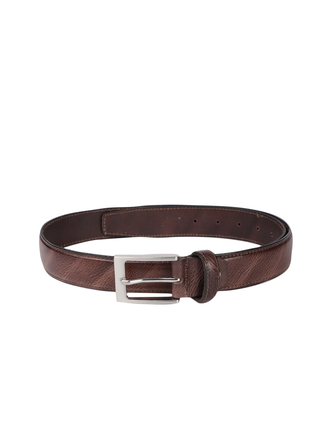 

Indian Terrain Men Brown Leather Belt