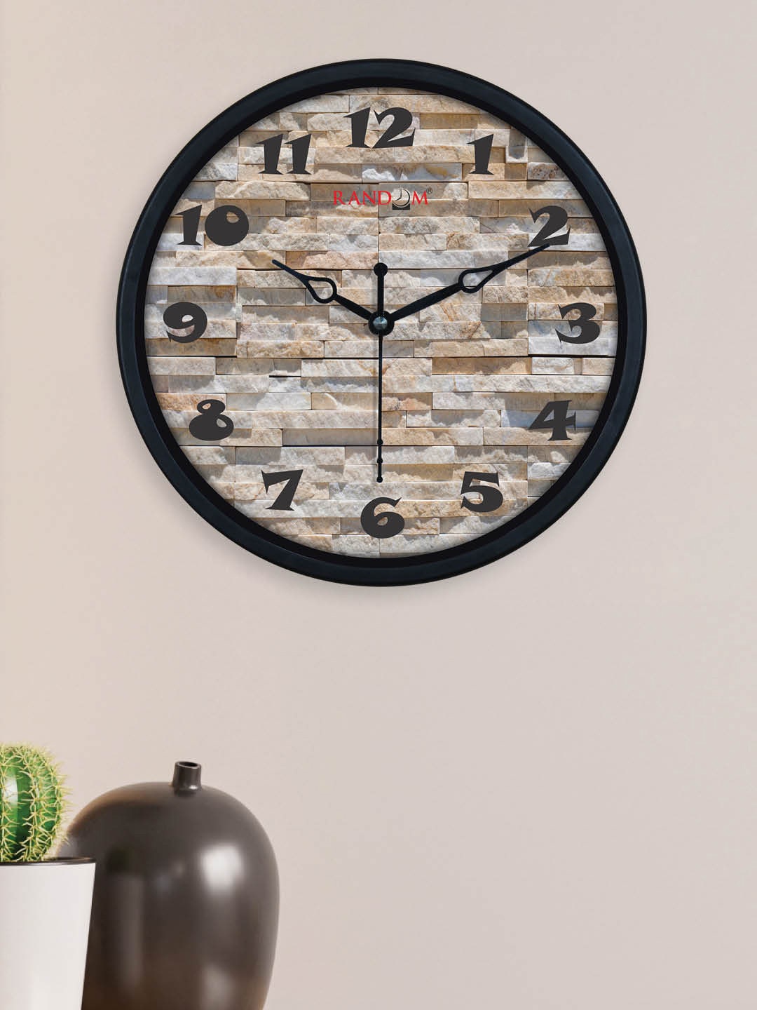 

RANDOM Unisex Multi Clocks, Black