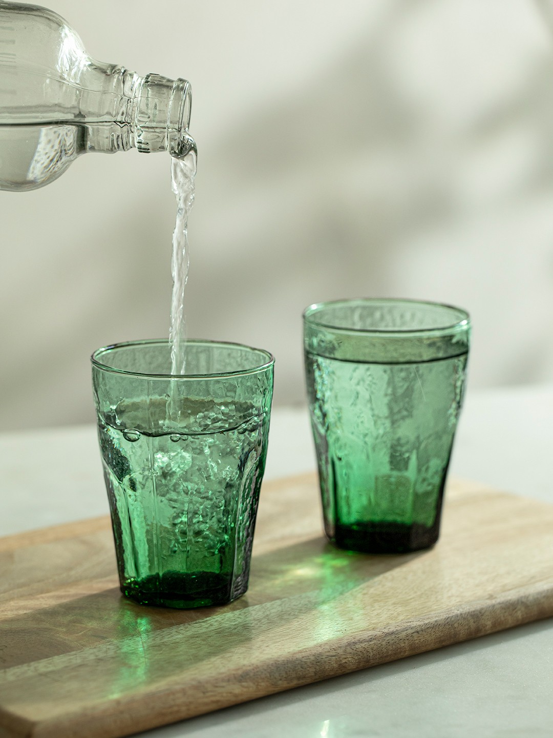 

ellementry Green Set Of 2 Solid Tumbler Set