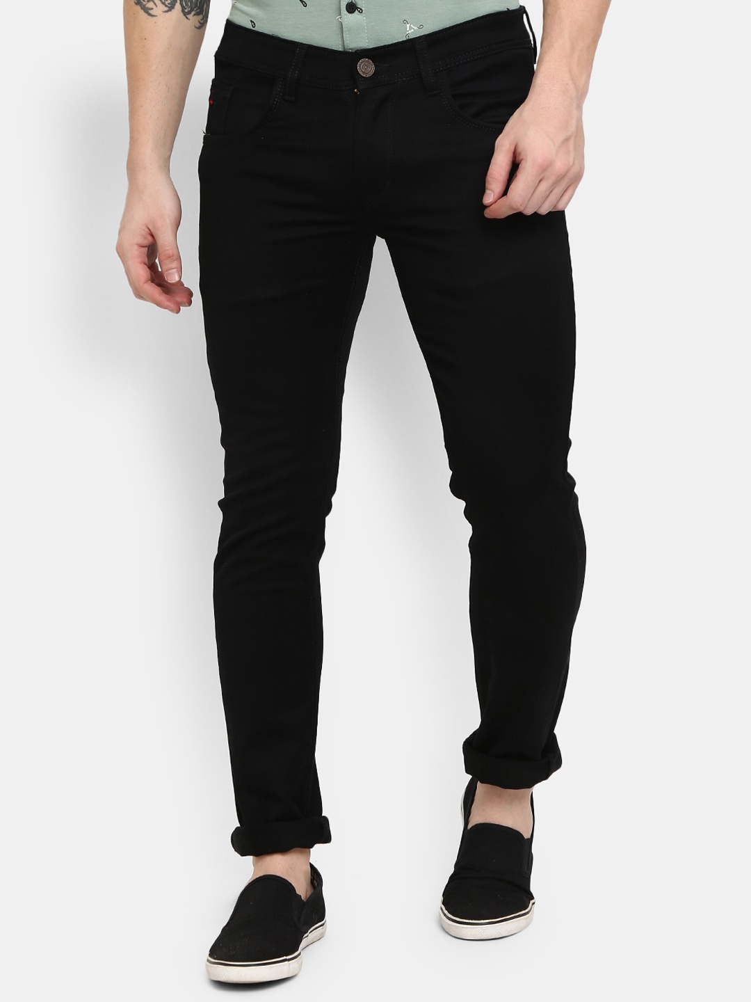 

V-Mart Men Black Slim Fit Jeans