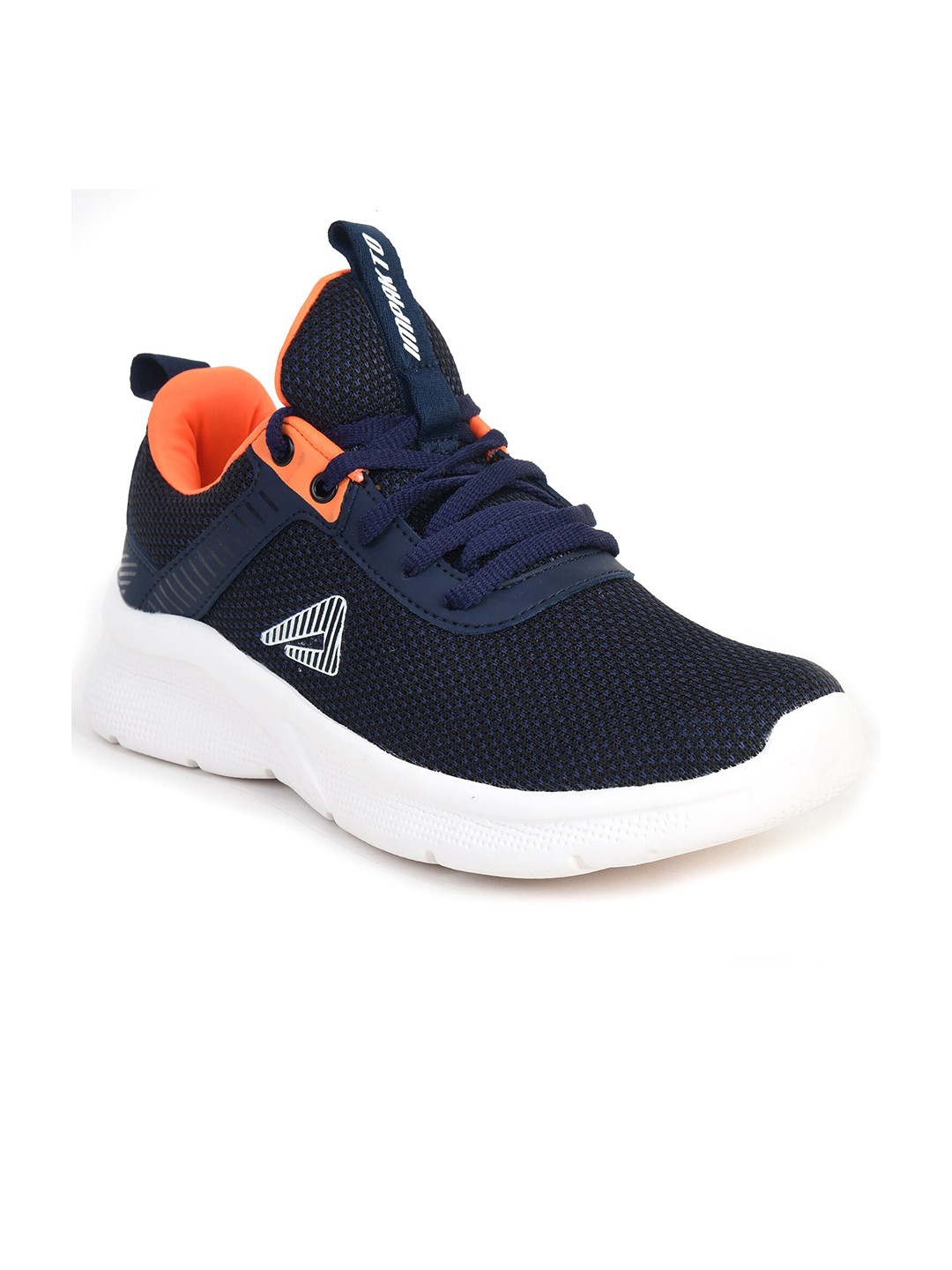 

IMPAKTO Men Navy Blue Mesh Running Non-Marking Shoes