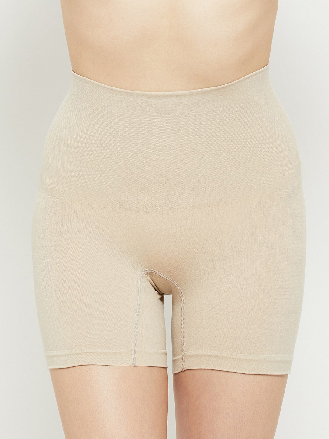 

max Women Brown Solid Tummy & Thigh Shapewear