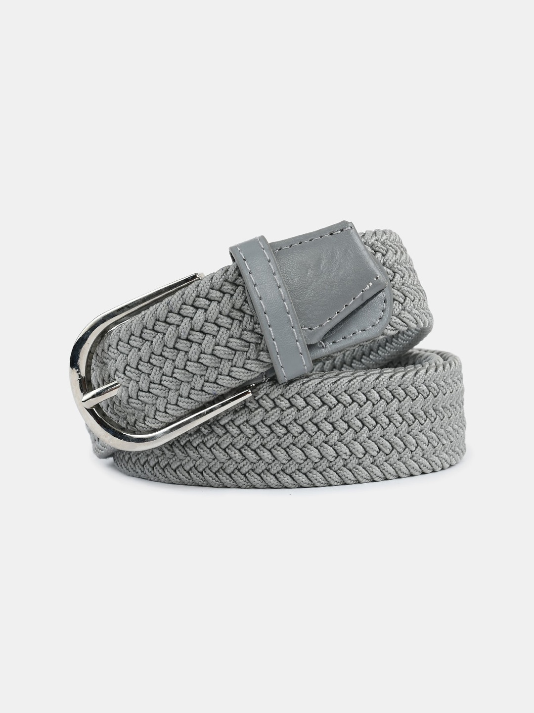 

Kastner Men Grey Woven Design Canvas Belt