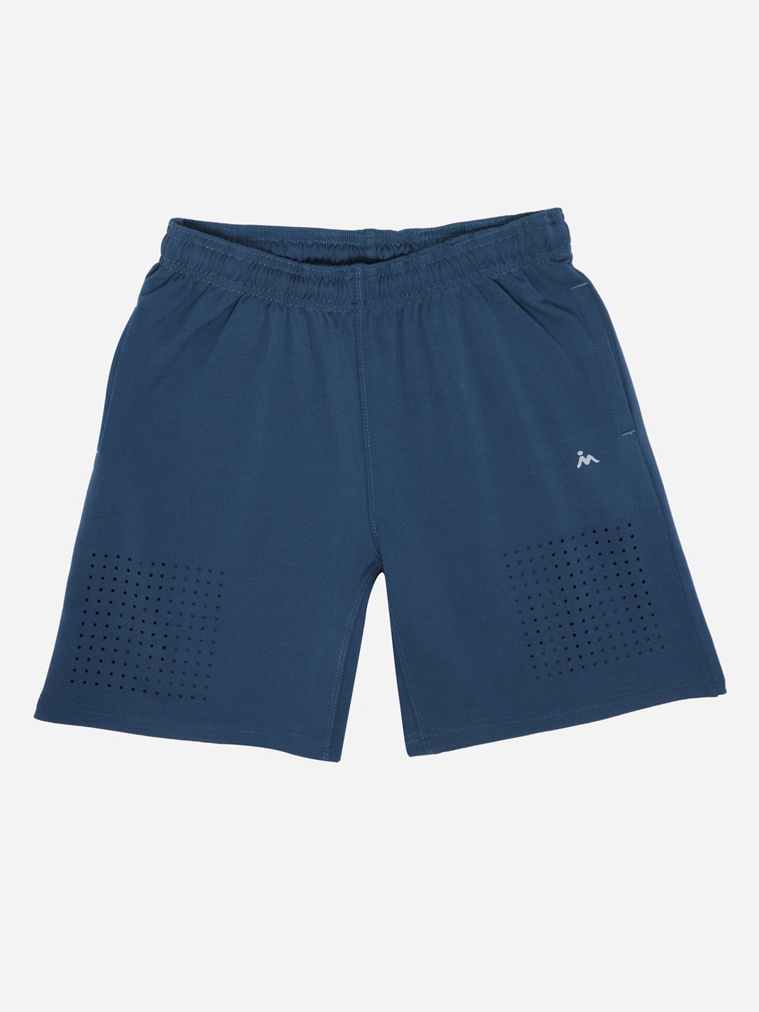 

Masculino Latino Boys Teal Solid Regular Fit Rapid-Dry Running Sports Shorts