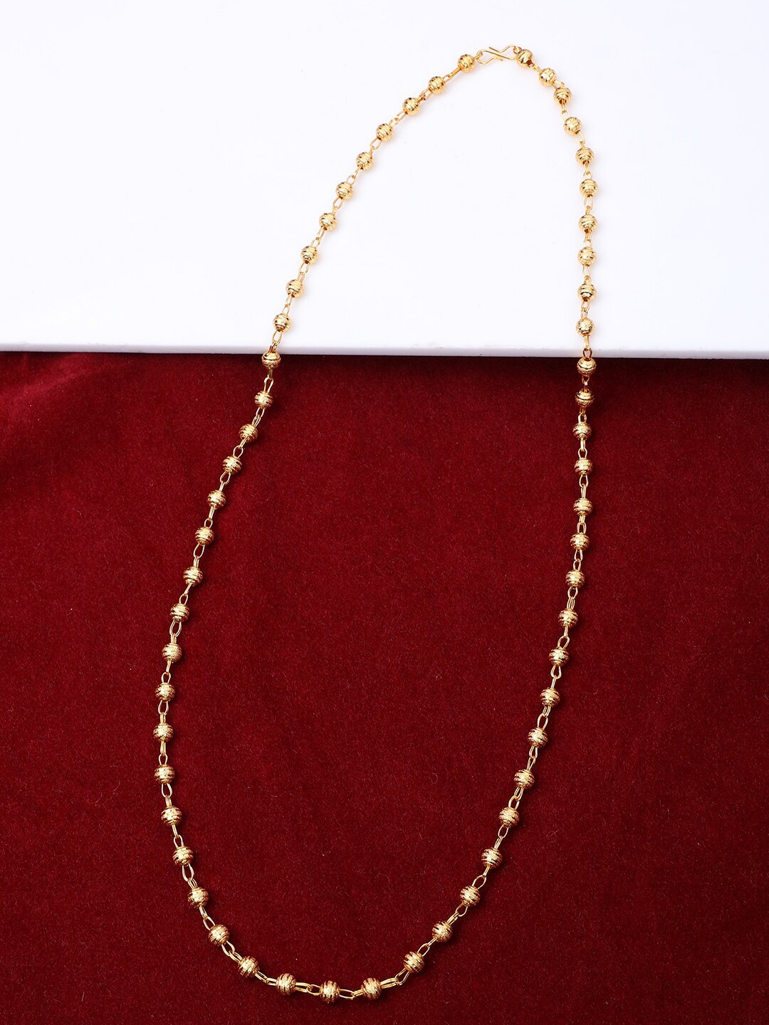 

Bhana Fashion Gold-Toned Gold-Plated Chain