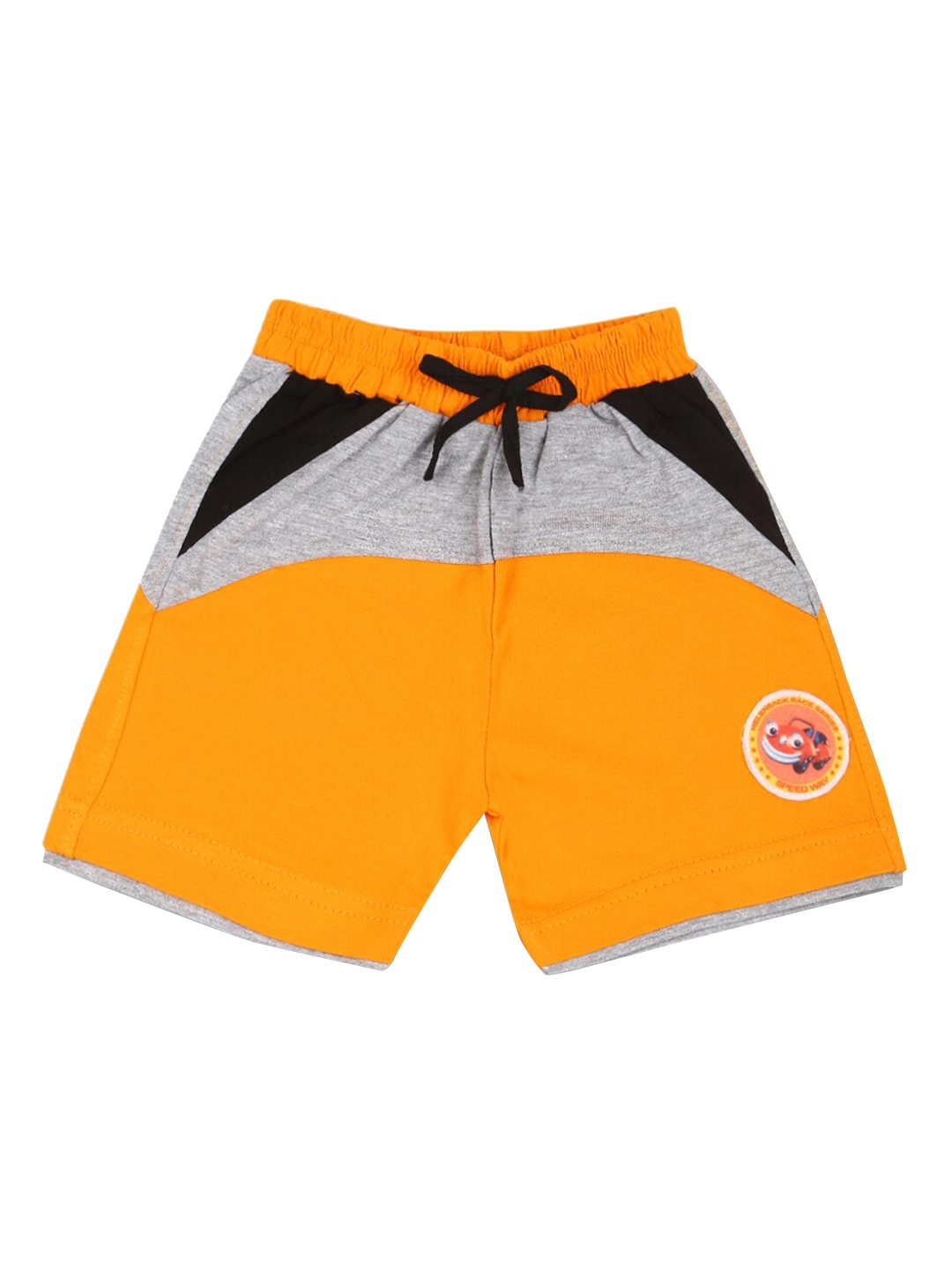 

V2 Value & Variety Boys Orange Colourblocked Shorts
