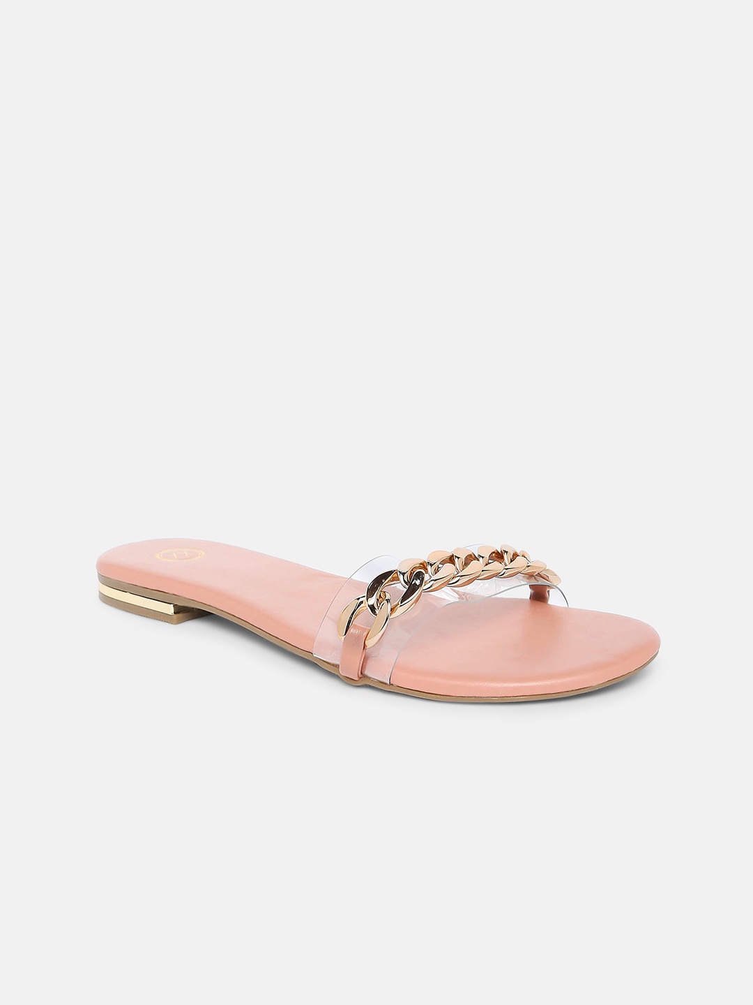 

20Dresses Women Pink Embellished Open Toe Flats