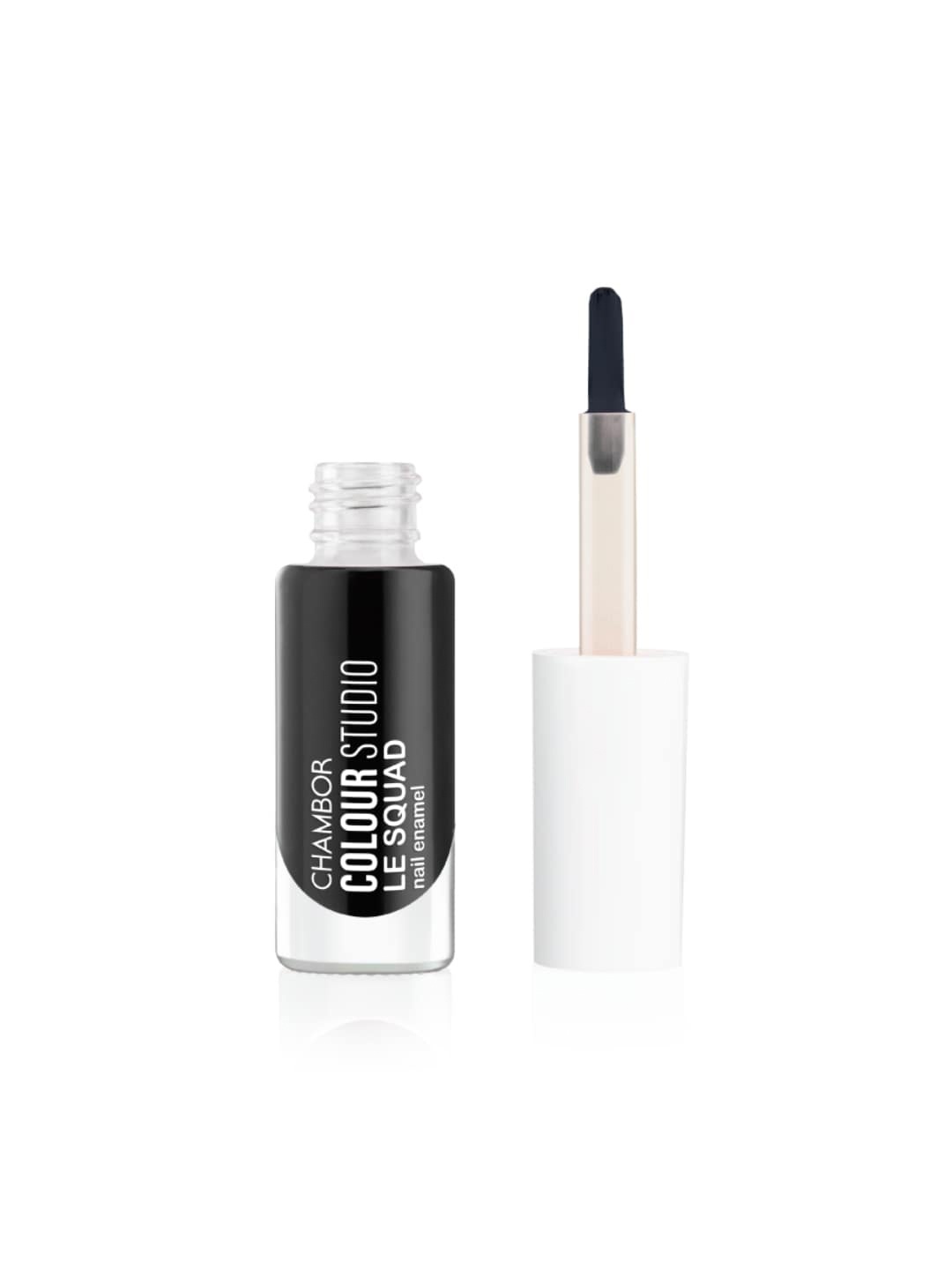 

Chambor Colour Studio Le Squad Chip-Resistant Nail Enamel 6 ml - Noir Nights, Black