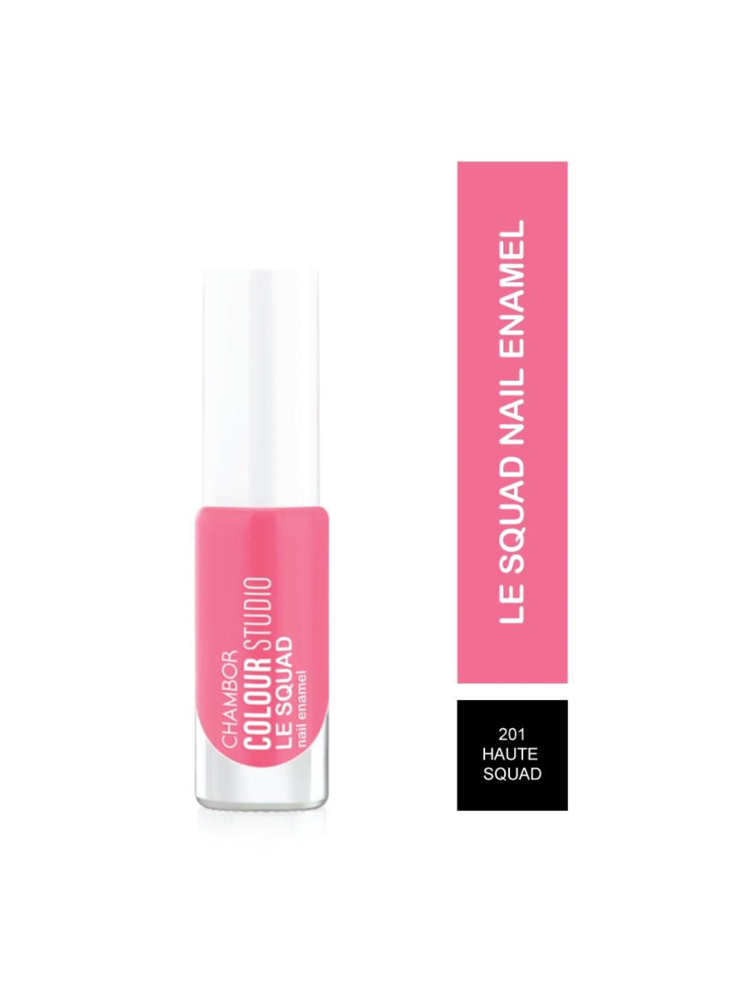

Chambor Colour Studio Le Squad Nail Enamel 6ml - Haute Squad 201, Pink