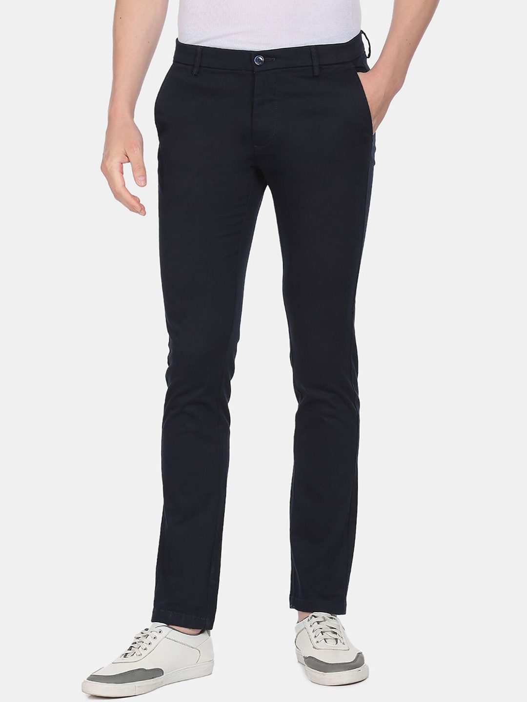 

Arrow Sport Men Blue Trousers