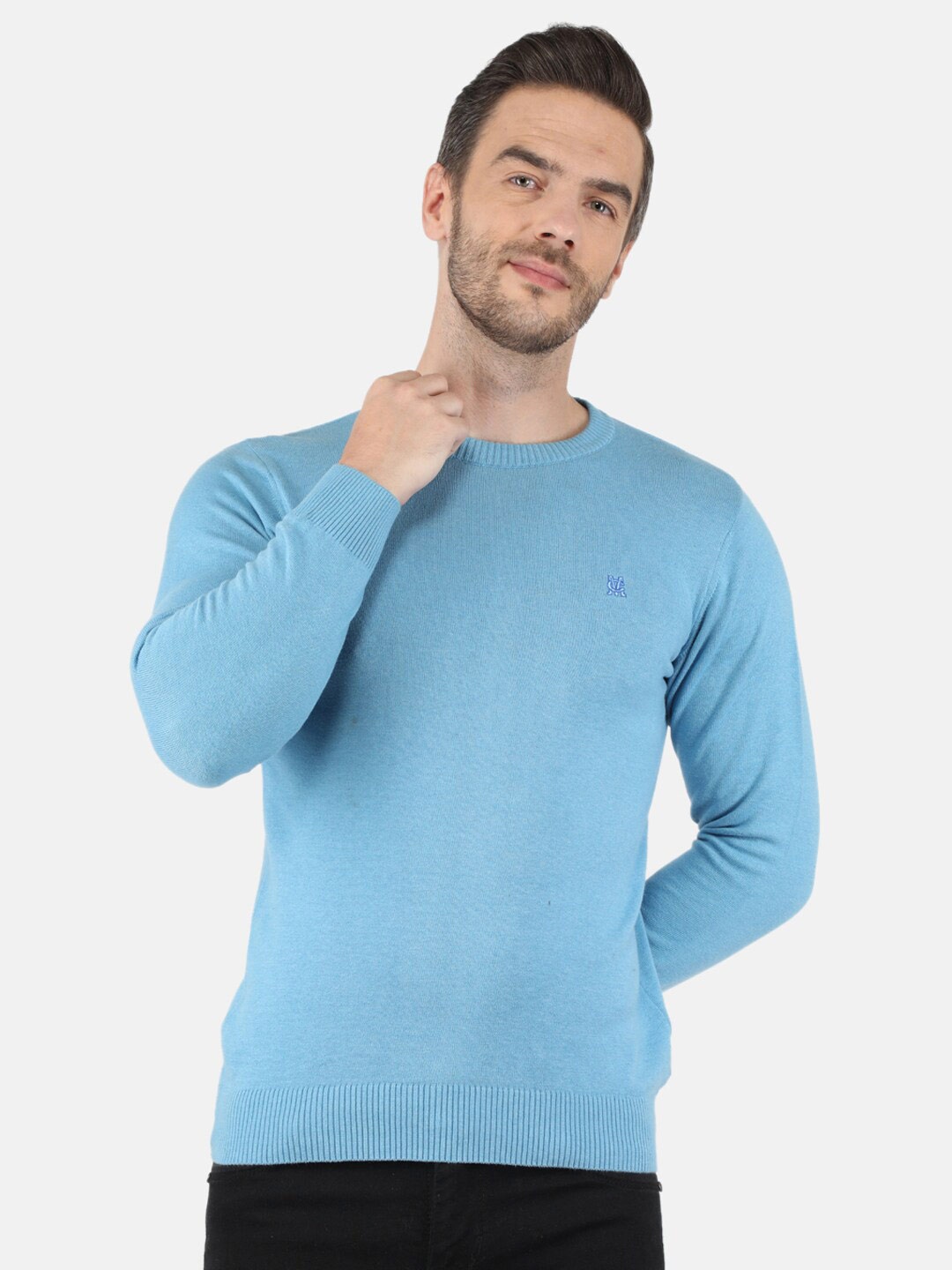 

Monte Carlo Men Blue Pullover