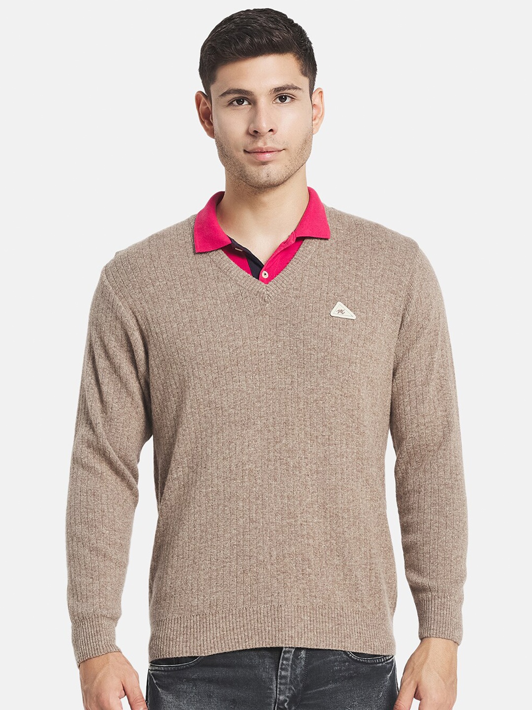 

Monte Carlo Men Brown Pullover