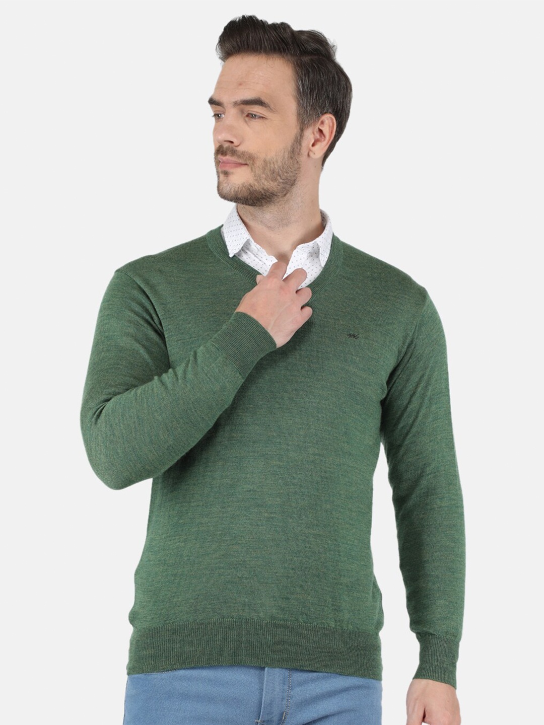 

Monte Carlo Men Green Pullover